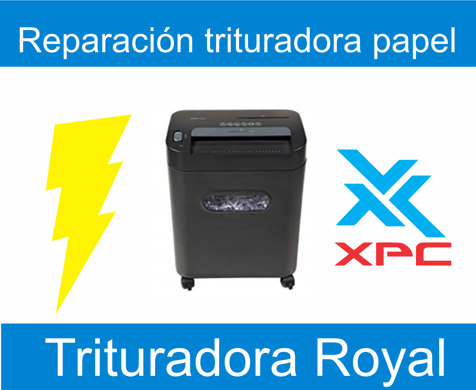 reparacion trituradora papel 